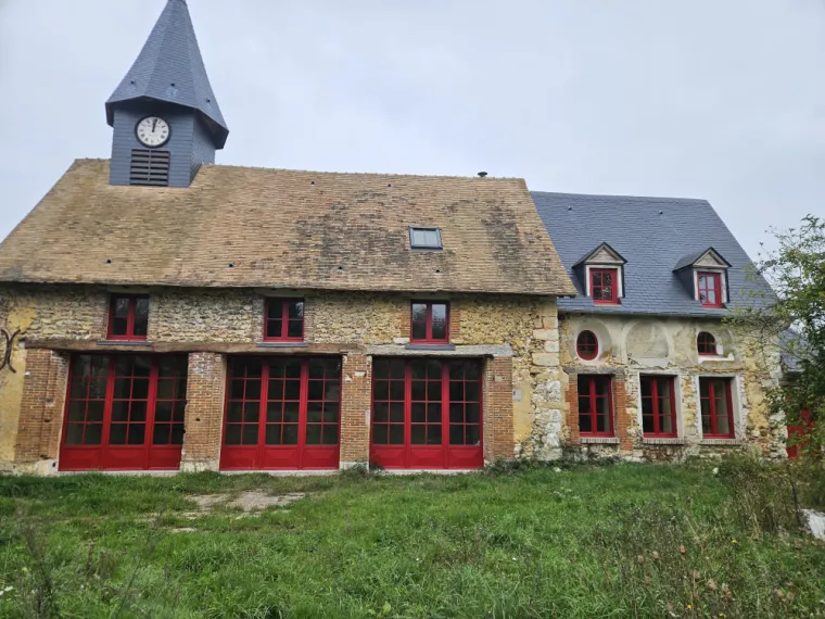 Rénovation de fenêtres sur une chapelle à Gadencourt., Vernon, Houelle Menuiserie
